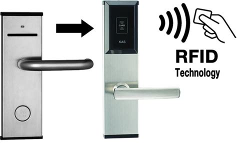 rfid automatic door lock system|door locking system using rfid.